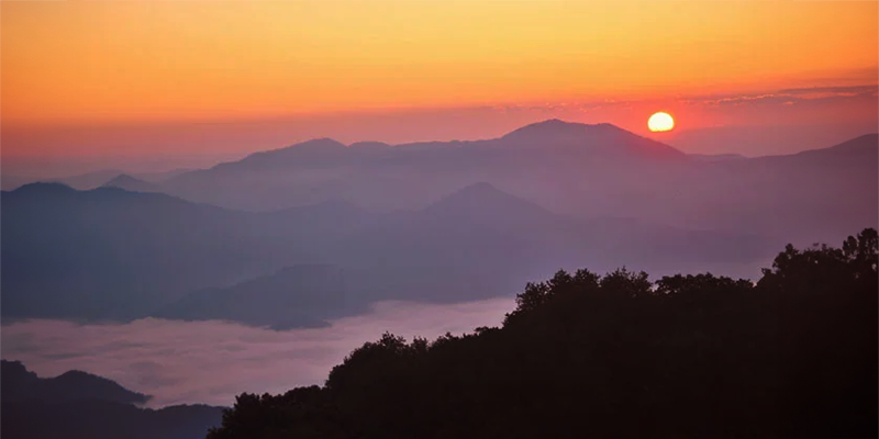Knob Sunrise